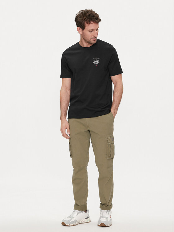 Aeronautica Militare Aeronautica Militare T-shirt 241TS2062J592 Nero Regular Fit