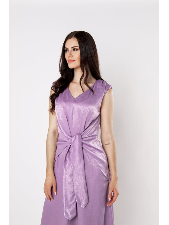 QUIOSQUE QUIOSQUE Každodenné šaty LAVENDA DRESS Fialová Regular Fit