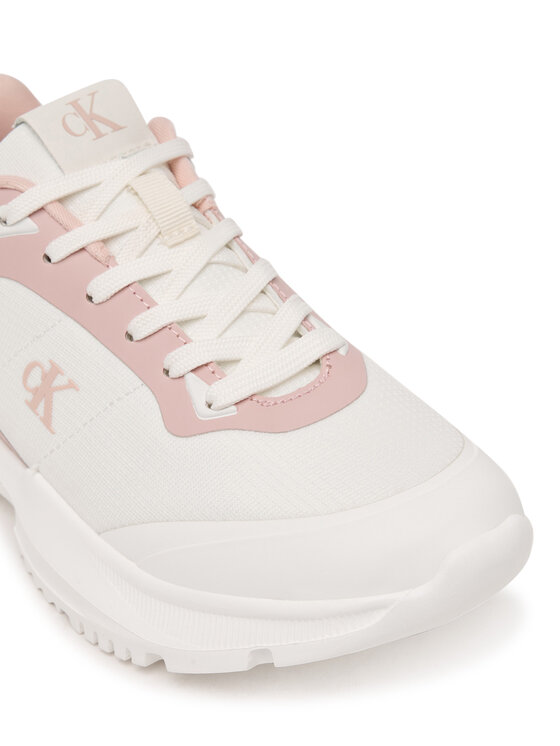Calvin Klein Calvin Klein Sneakersy Low Cut Lace-Up V3A9-83233-1844 D Biały