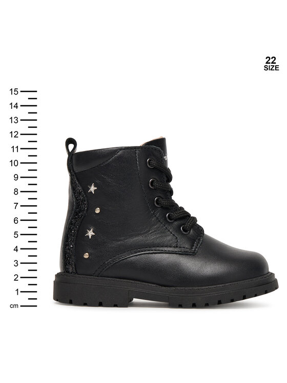 Primigi Primigi Schnürstiefeletten 8909633 M Schwarz