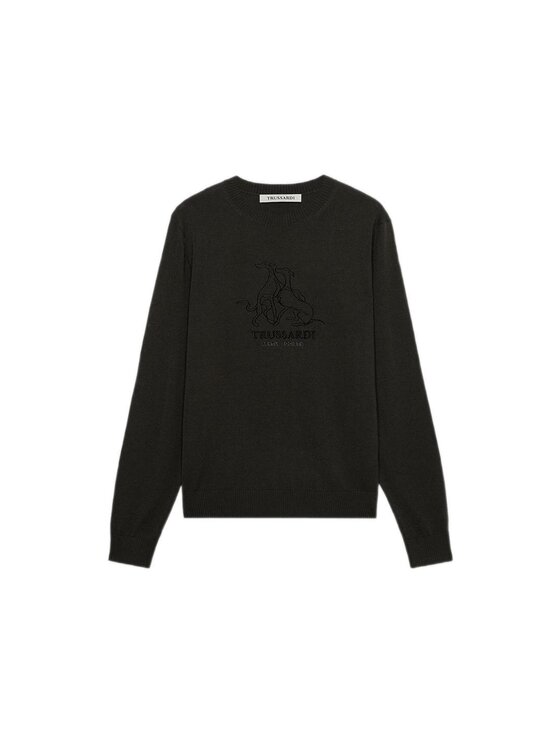 Trussardi Trussardi Cardigan M0348000036N035 Verde Regular Fit