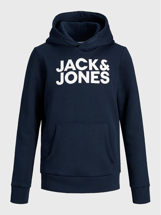 Jack & Jones Junior Jack & Jones Junior Pulóver 12152841 Sötétkék Regular Fit
