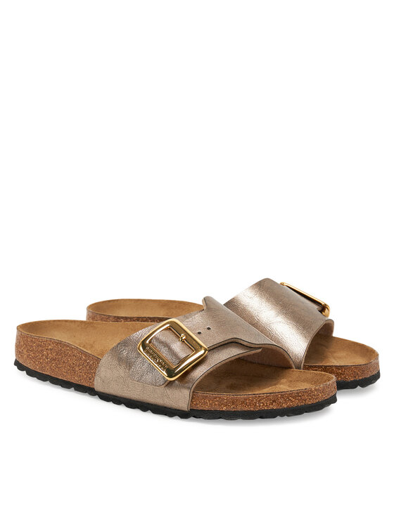 Birkenstock Birkenstock Pantoletten Catalina Cushion Buckle 1029416 Braun