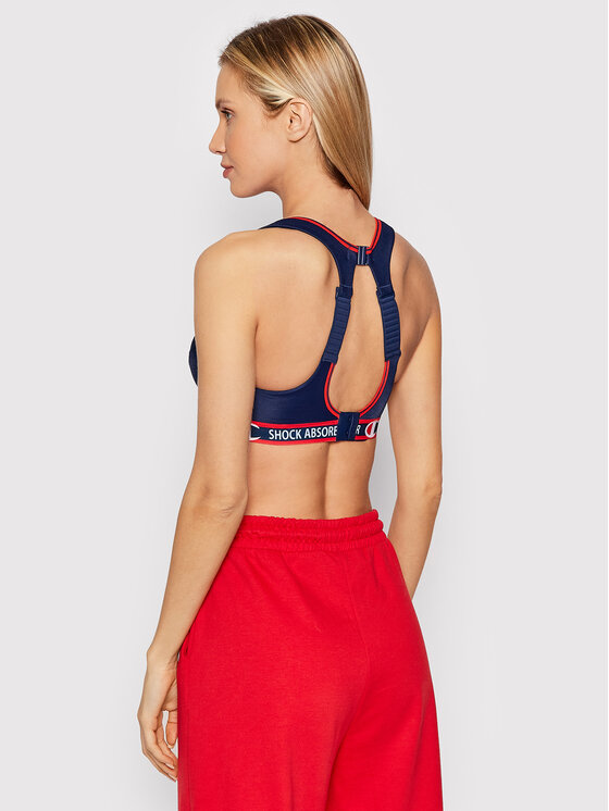 Shock Absorber Shock Absorber Reggiseno sportivo CHAMPION Ultimate Run Y0BGB Blu scuro