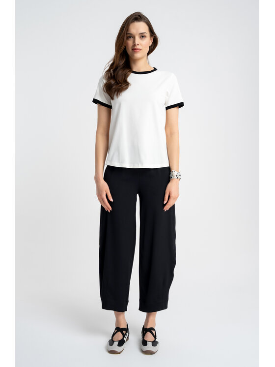 CLICK CLICK Blúzka 10-6710 Biela Regular Fit