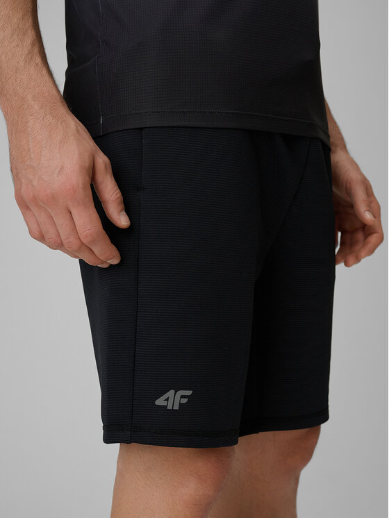 4F 4F Szorty sportowe NO LIMITS Czarny Regular Fit