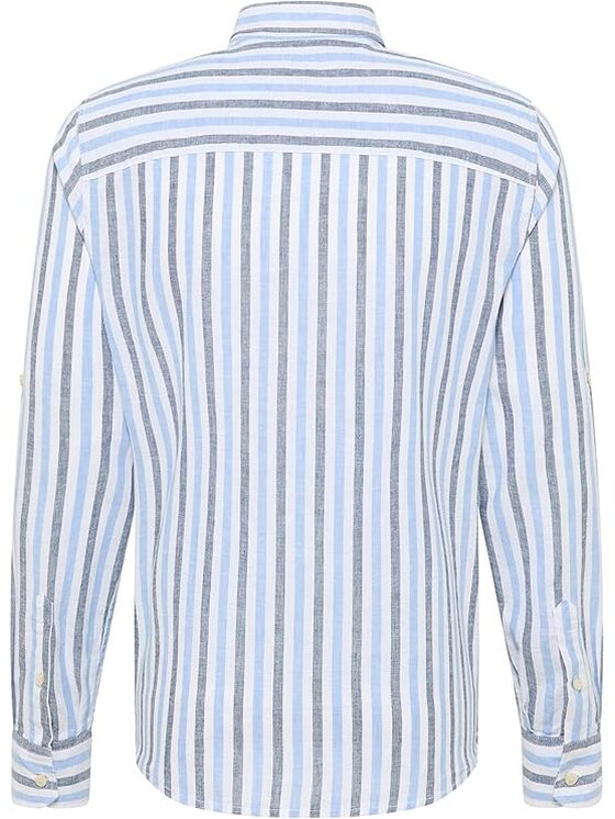 Mustang Mustang Koszula Style Rawlins Niebieski Slim Fit