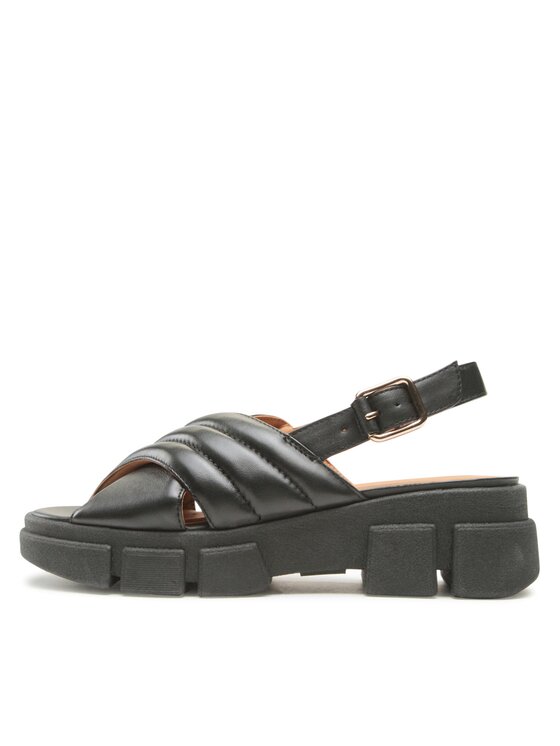 Geox Geox Sandały D Lisbona D35PSA00085C9999 Czarny