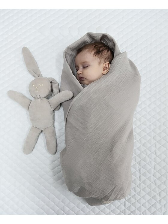 Caramella Caramella Otulacz Pure Grey Szary