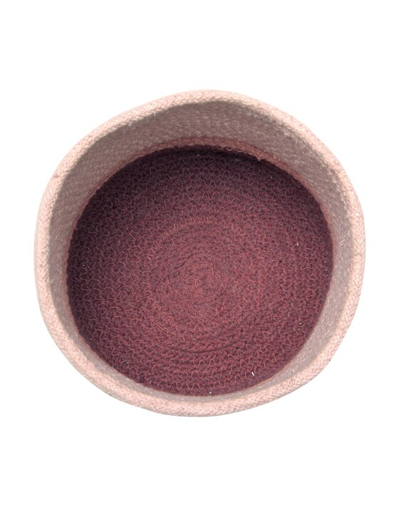 Lorena Canals Lorena Canals Przechowywanie Kosz Basket Mini Tricolor Vintage Nude Różowy
