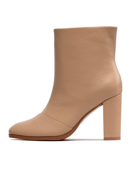 Simple Simple Stiefeletten SL-44-02-000112 Beige