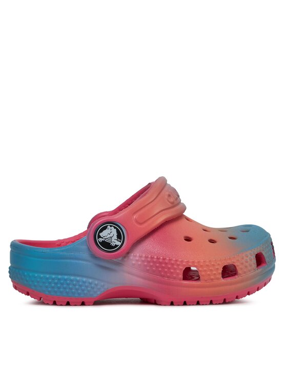 Şlapi Crocs Crocs Classic Color Dip Clog T 209043 Hyper Pink/Multi 6WA