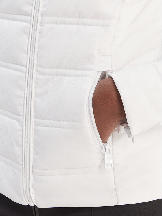 Guess Guess Μπουφάν μεταβατικό W6RL02 WJ492 Λευκό Regular Fit