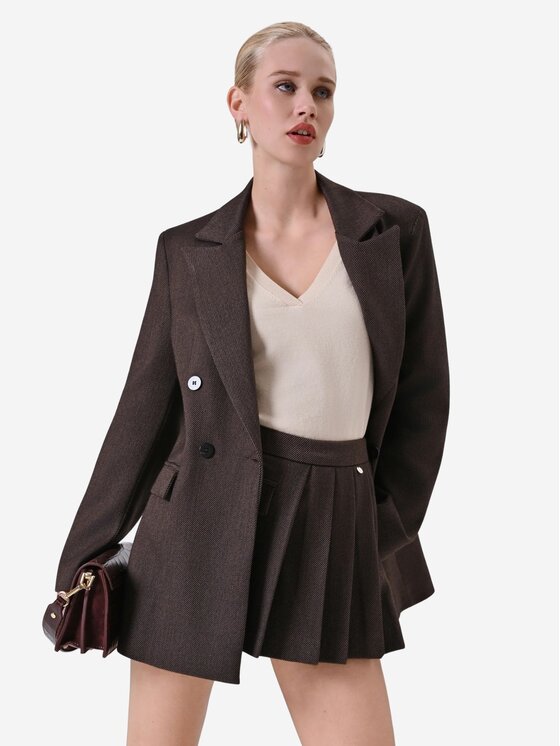 Rinascimento Rinascimento Gonna Short donna Marrone Regular Fit