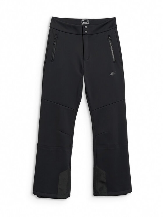 4F 4F Spodnie narciarskie SKIWEAR Czarny Slim Fit