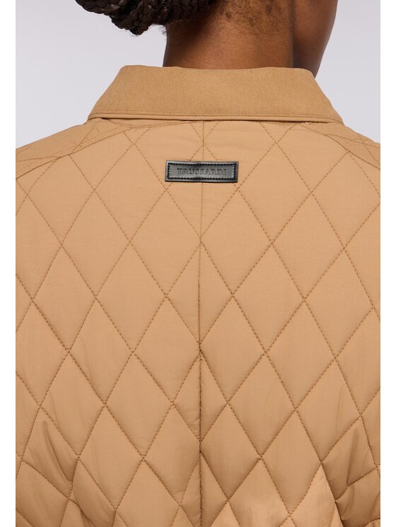 Trussardi Trussardi Giubbotto piumino F329A000430N012 Beige Regular Fit