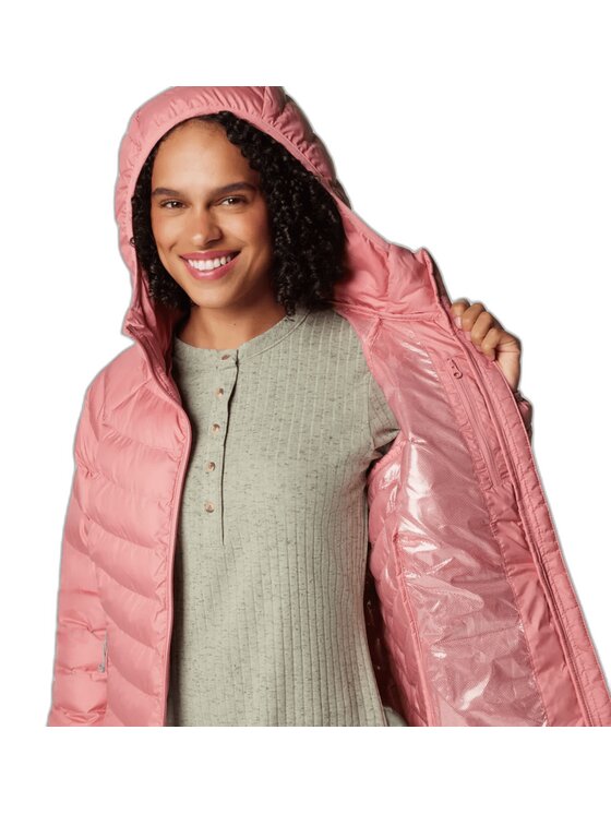 Columbia Columbia Kurtka zimowa Powder ite II Hooded Jacket 2089391629 Różowy Regular Fit
