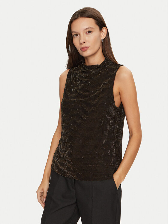 Vero Moda Vero Moda Blúz Lucy 10316749 Barna Regular Fit