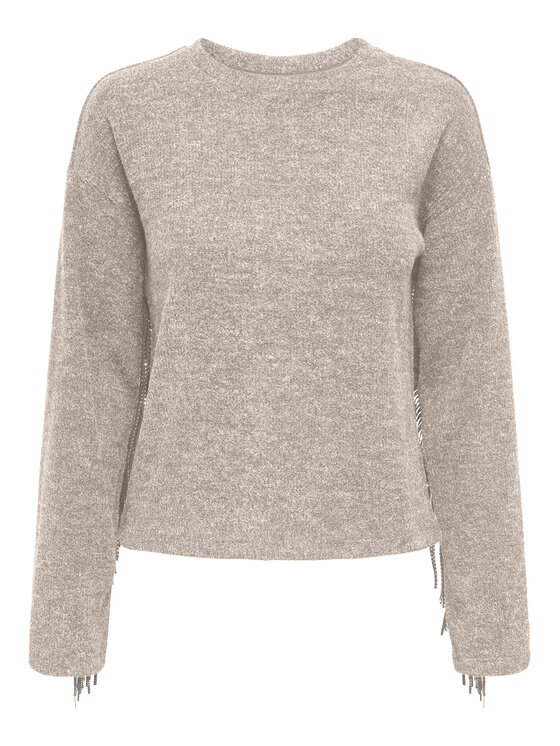 ONLY ONLY Pullover Jake 15355819 Beige Regular Fit