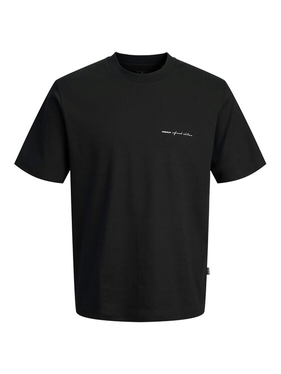 Jack & Jones Jack & Jones Tricou Owen 12292397 Negru Relaxed Fit