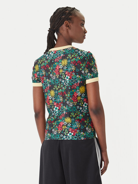 adidas adidas Тишърт Liberty London 3-Stripes KD5560 Цветен Regular Fit