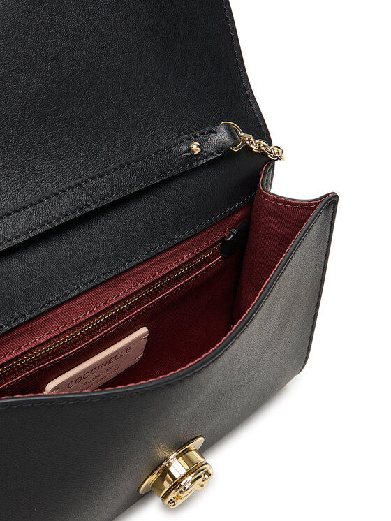 Coccinelle Coccinelle Handtasche Tob Coccinellenikla Smooth E1 TOB 15 01 01 Schwarz