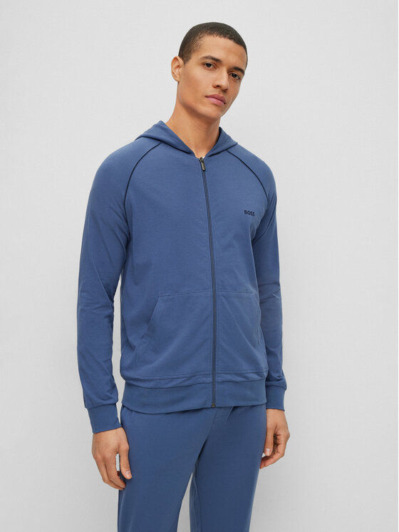 Boss Bluză 50469581 Albastru Regular Fit
