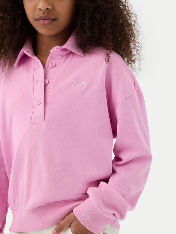 Gap Gap Суитшърт 870969-02 Розов Regular Fit