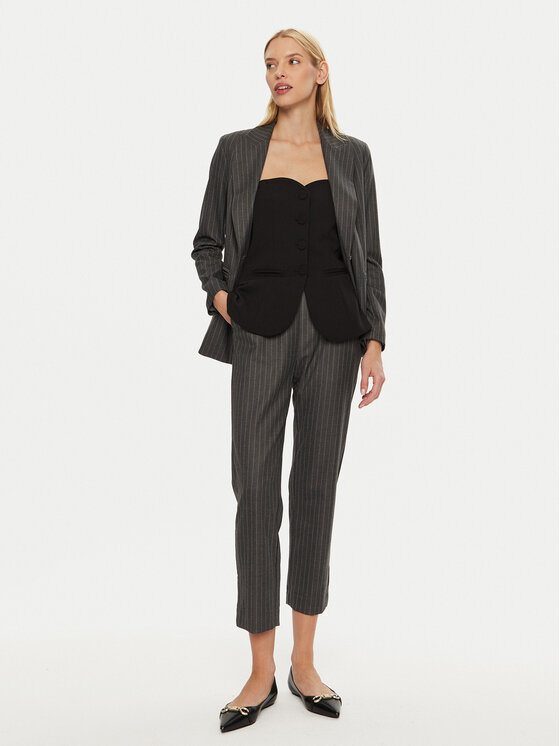 Maryley Maryley Sakko 24IB187/M11 Grau Regular Fit