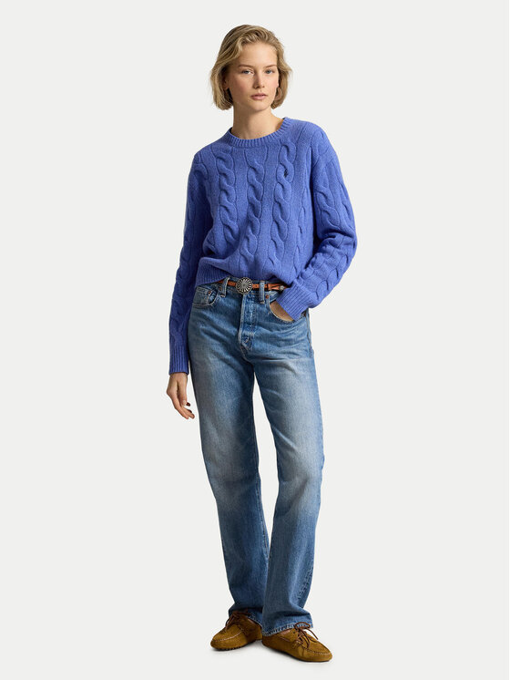 Polo Ralph Lauren Polo Ralph Lauren Megztinis 211A91216012 Mėlyna Straight Fit
