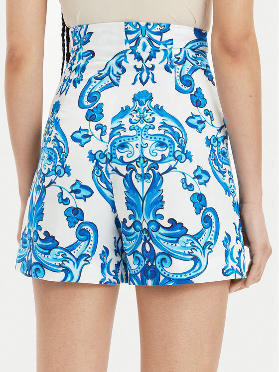 Marciano Guess Marciano Guess Bavlnené šortky 4GGD05 9708Z Farebná Slim Fit