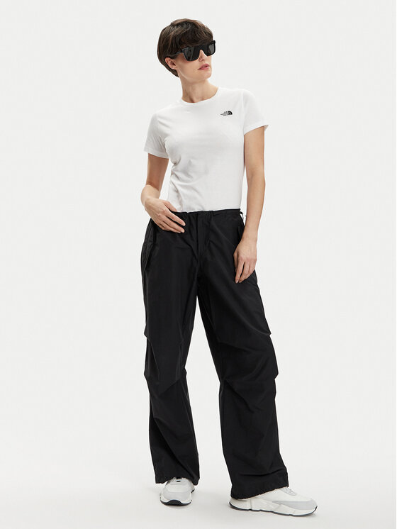 The North Face The North Face T-särk Simple Dome NF0A87NH Valge Regular Fit