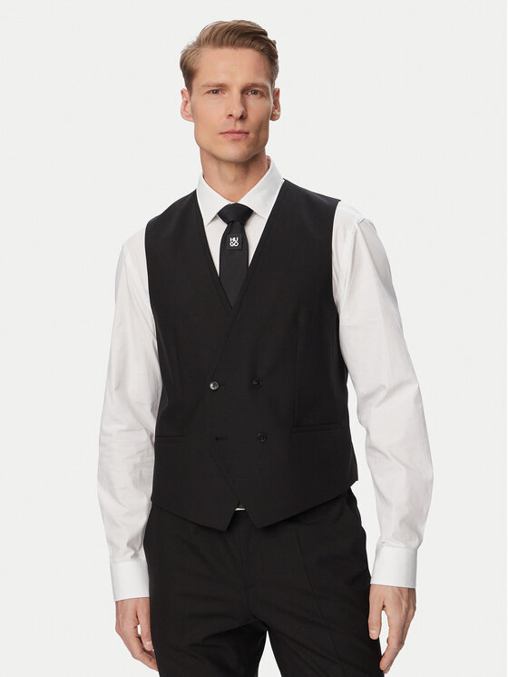 HUGO HUGO Garnitur Arti/Hesten242V1X 50547341 Czarny Extra Slim Fit