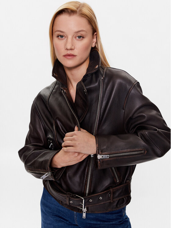 Weekend Max Mara Weekend Max Mara Ādas jaka Lessy 2354460339 Brūns Regular Fit