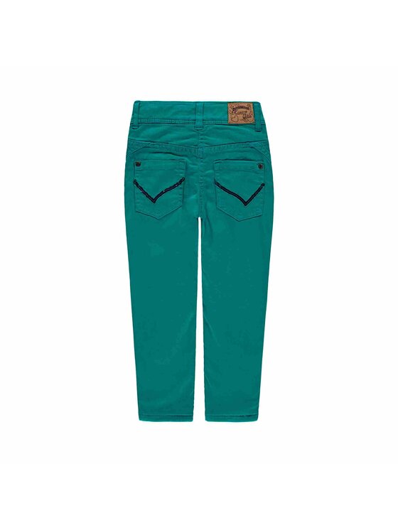 Kanz Kanz Spodnie materiałowe 1843164-5139 Zielony Basic Fit