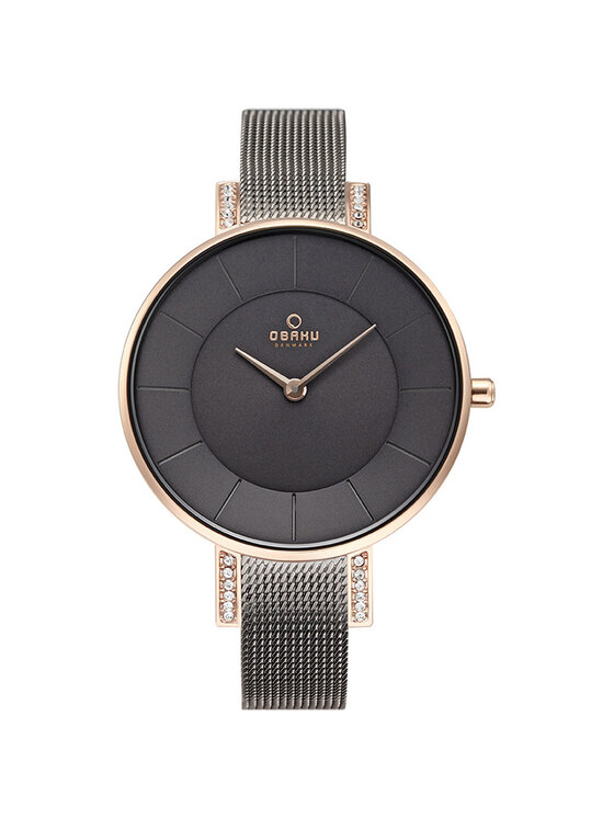 Obaku Obaku Hodinky V158LEVJMJ Šedá
