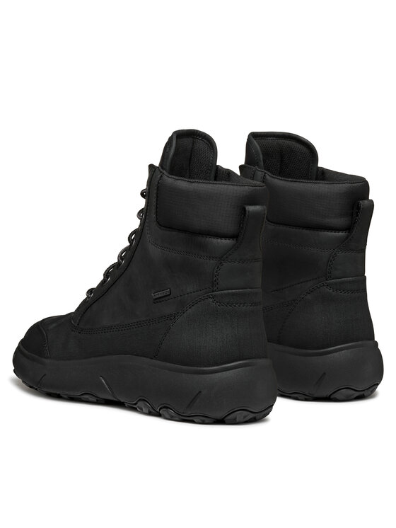 Geox Geox Kozačky U Nebula + Grip B Ab U46HFC 0FFBC C9999 Černá