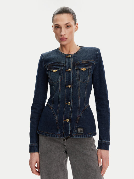 Versace Jeans Couture Versace Jeans Couture Farmer kabát 78HAS457 Kék Slim Fit