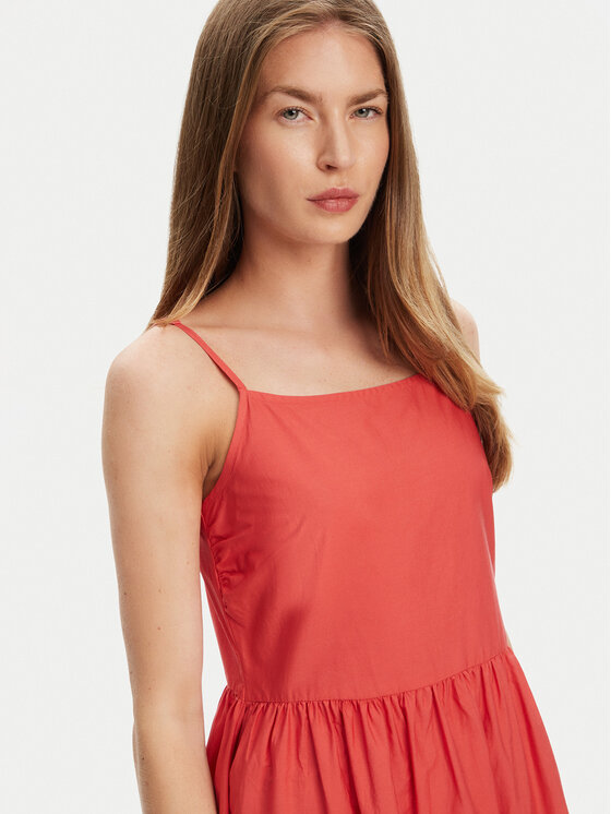 United Colors Of Benetton United Colors Of Benetton Vasarinė suknelė 4KUSDV0B7 Raudona Regular Fit