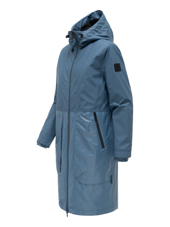 Navahoo Navahoo Kurtka przejściowa Edelumhang Niebieski Regular Fit
