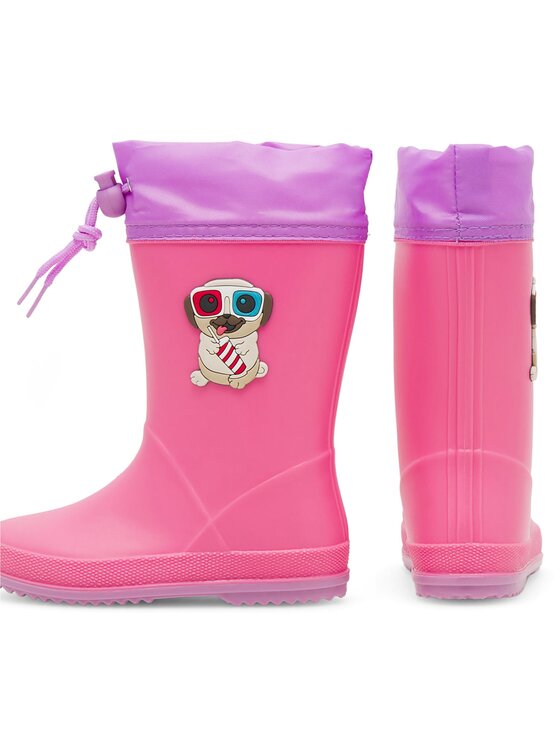 Nelli Blu Nelli Blu Cizme de cauciuc CA23002B Roz