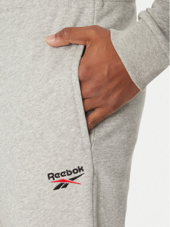 Reebok Reebok Teplákové nohavice 100221804 Sivá Regular Fit