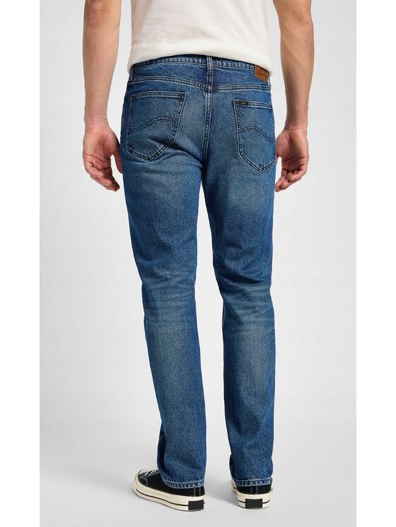 Lee Lee Jeansy West Niebieski Relaxed Fit