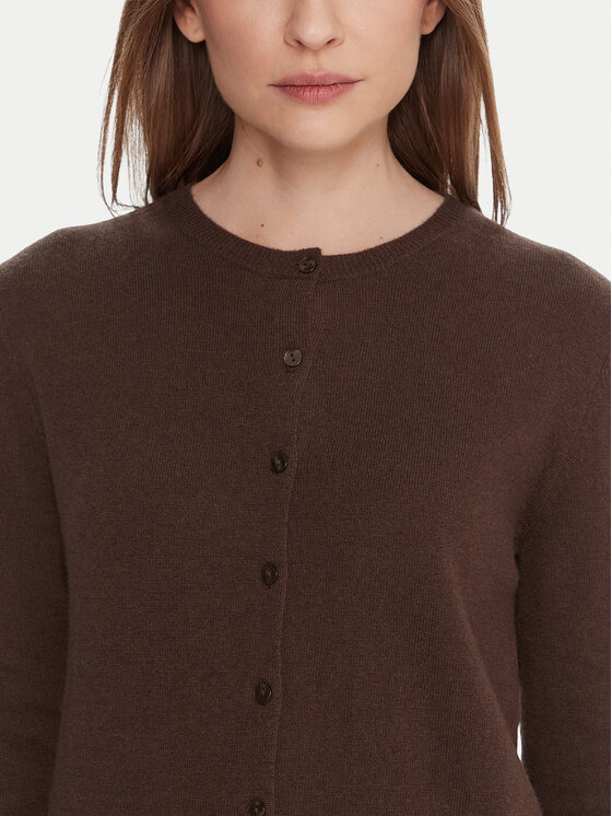 United Colors Of Benetton United Colors Of Benetton Kardigan 1002D5485 Brązowy Regular Fit