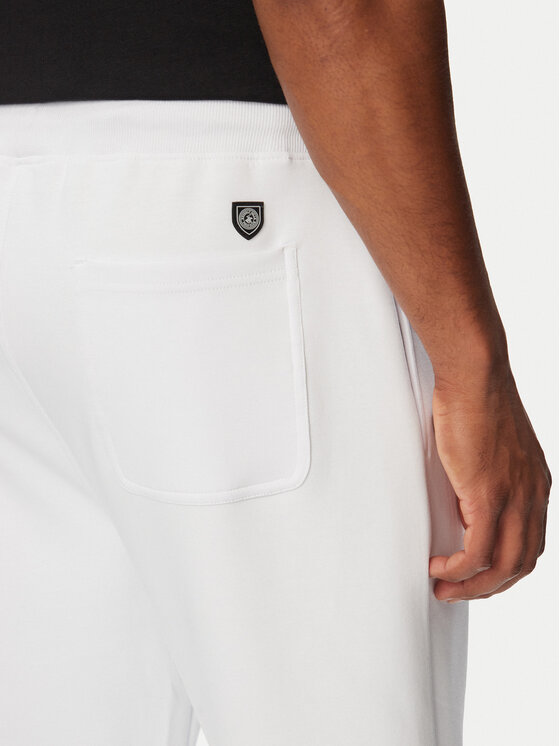 Beverly Hills Polo Club Beverly Hills Polo Club Παντελόνι φόρμας M6608B-HR Λευκό Regular Fit