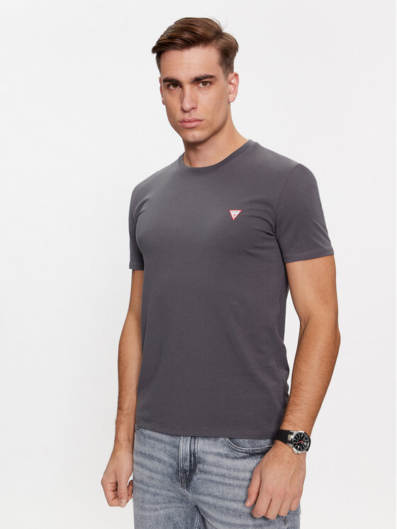 Guess Guess Majica M2YI24 J1314 Siva Slim Fit