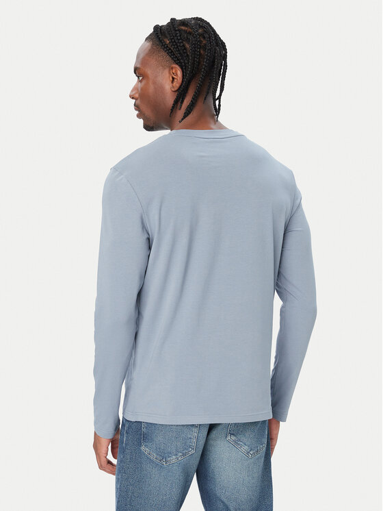 BOSS BOSS S dlouhým rukávem Tchark 50473286 Tmavomodrá Regular Fit
