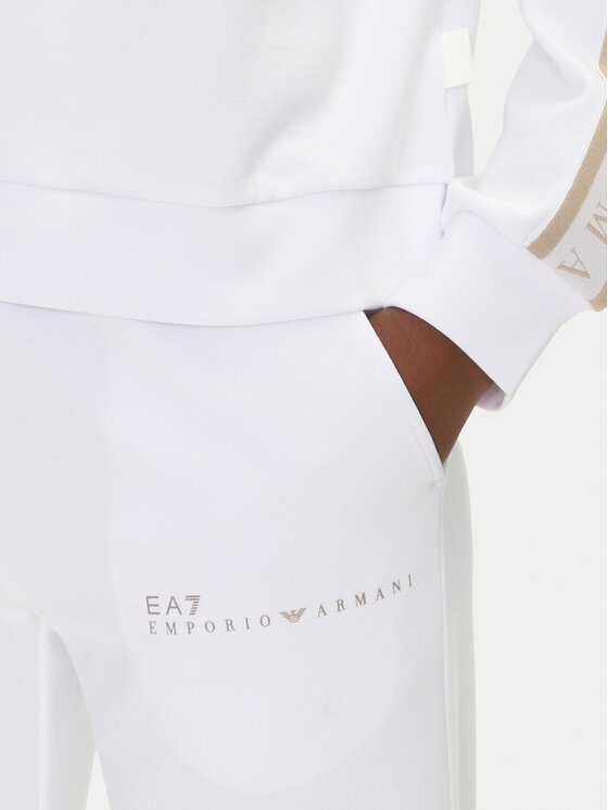 EA7 Emporio Armani EA7 Emporio Armani Tuta 7W000283 AF12501 U0002 Bianco Regular Fit