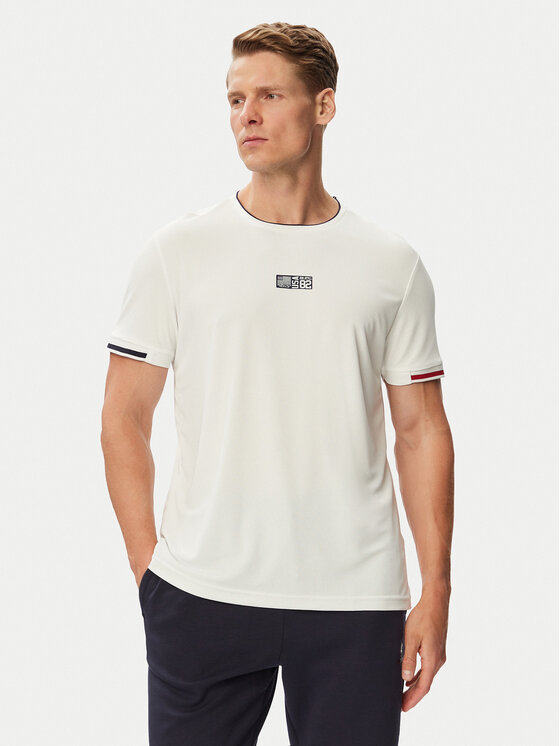 Beverly Hills Polo Club Beverly Hills Polo Club Majica P-SS26M-TS0172 Bela Regular Fit
