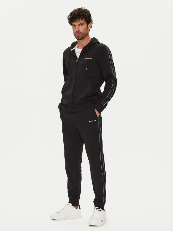 Michael Kors Michael Kors Долнище анцуг CT4524J5MF Черен Regular Fit